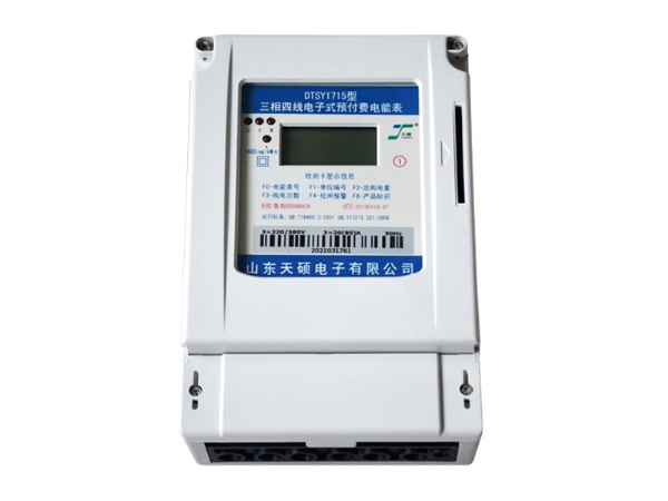 DSSY1715型三相四線電子式預(yù)付費(fèi)電能表（農(nóng)灌型電能表)